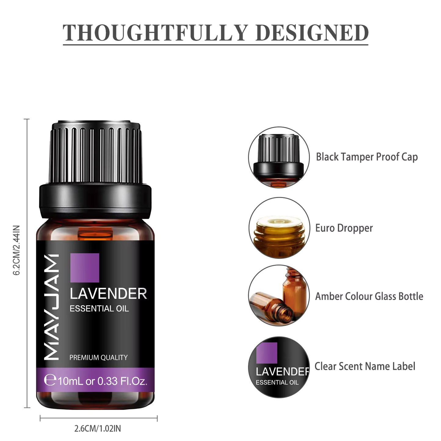 🌿 Premium Essential Oil for Diffuser 10ml - Different Aromas